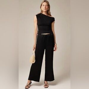 J. Crew Classic Black Cropped Pants